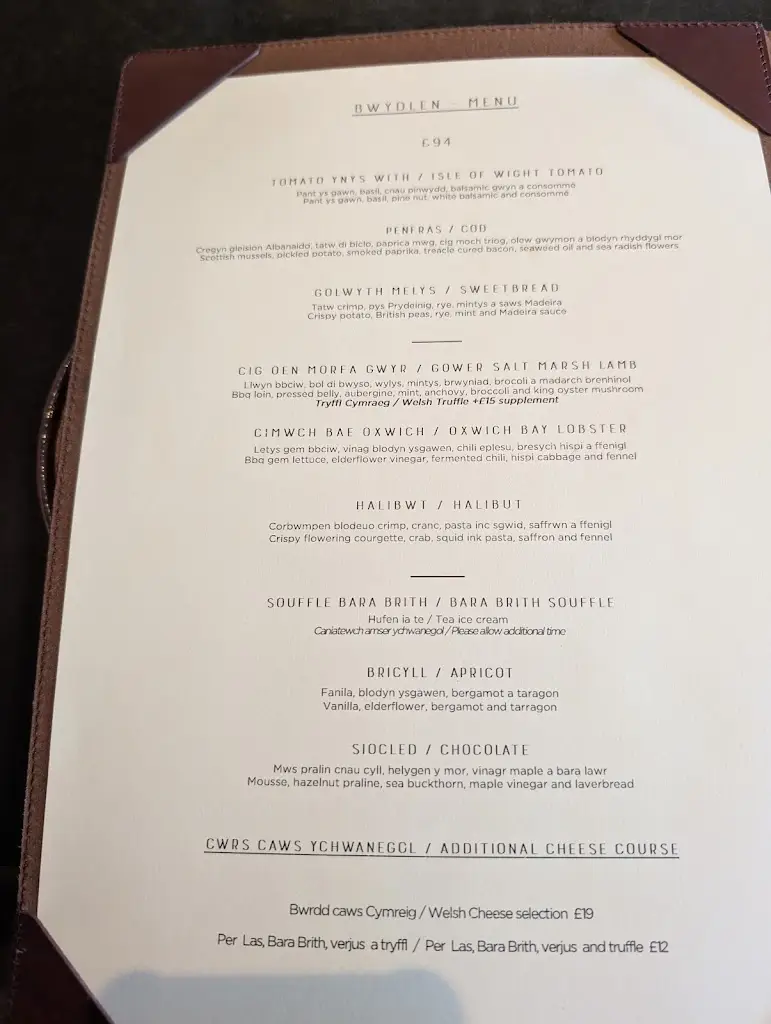 Menu_Beach House Restaurant_Crofty_image_1