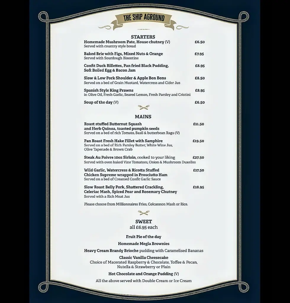 Menu_Ship Aground Pembrey_Burry Port_image_4