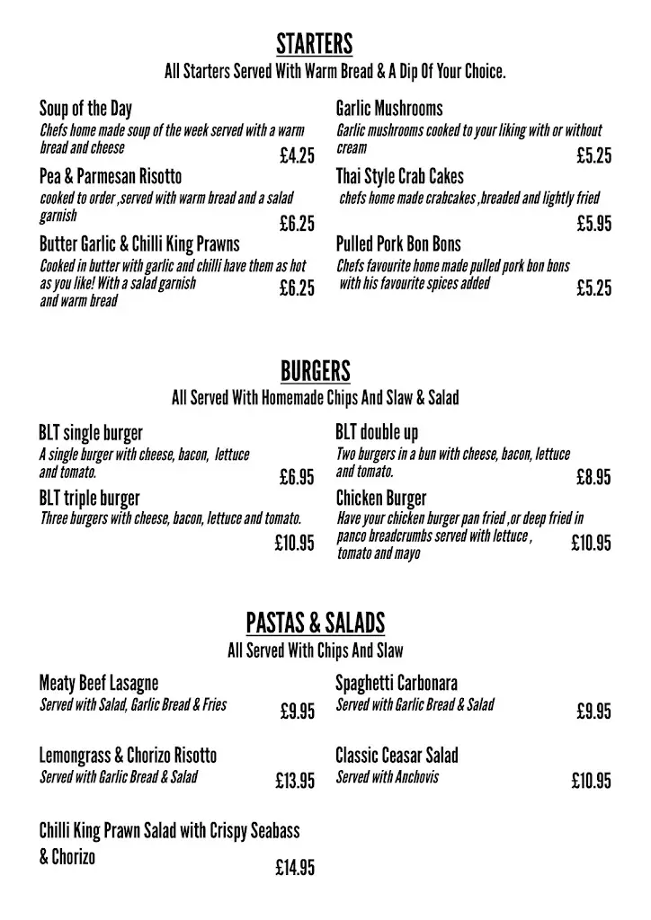 Menu_Pembrey Country Inn_Burry Port_image_1