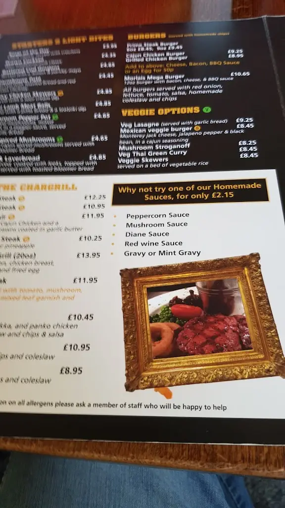 Menu_Tafarn Morlais_Cross Hands_image_4