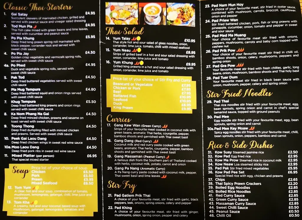 Menu_Ann's Thai Restaurant_Bilston_image_1