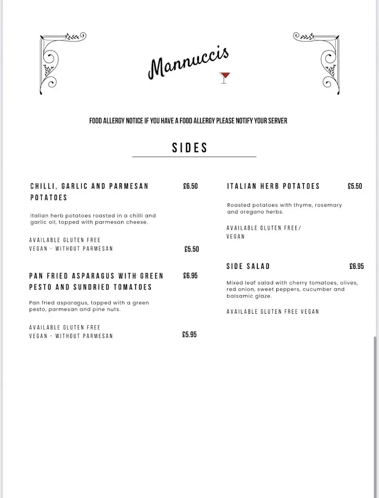 Menu_Mannucci’s Italian Restaurant_Cardigan_image_4