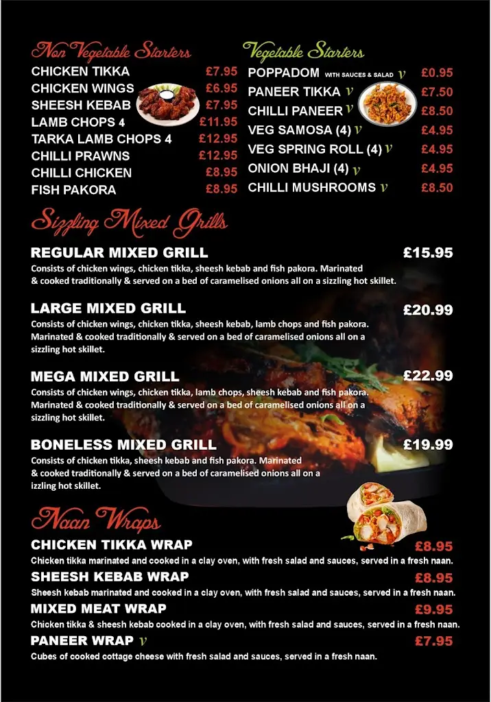 Menu_Triangle Bar & Grill_Bilston_immagine_3