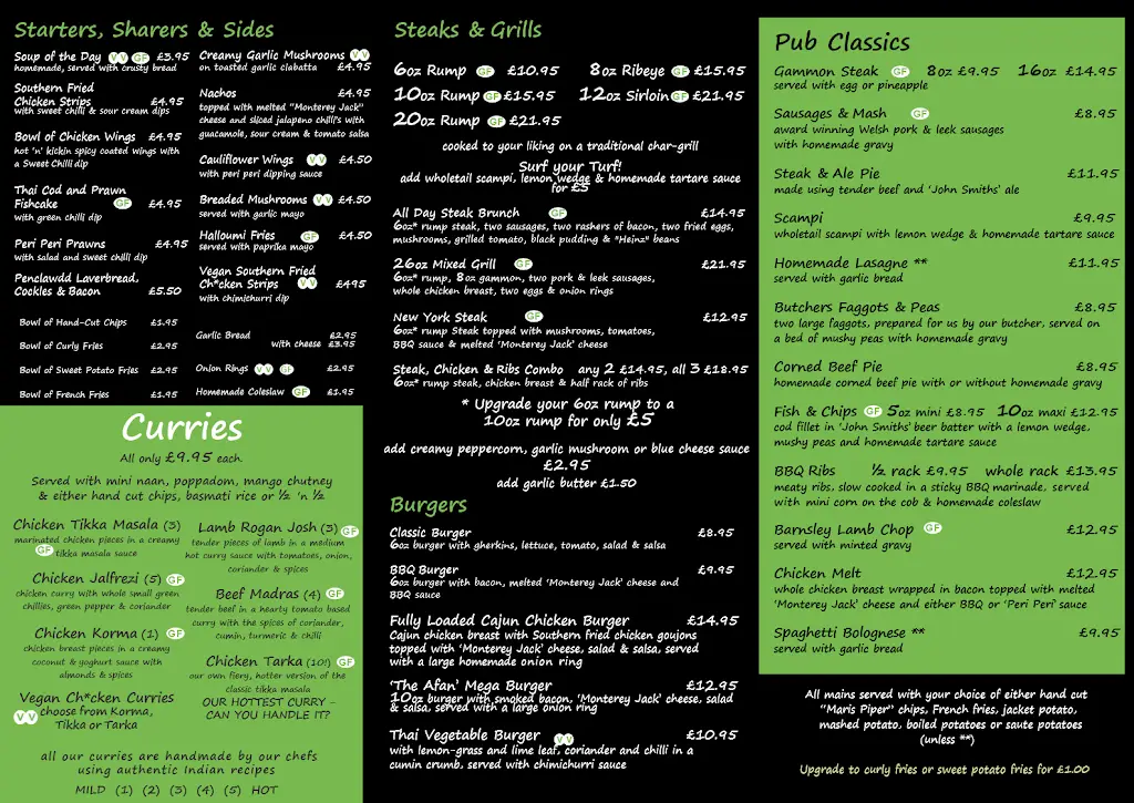 Menu_Afan Tavern_Cwmafan_image_4