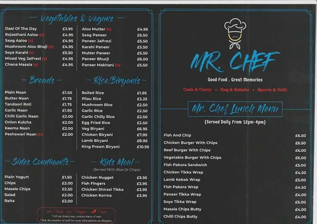 Menu_The Old Bush Bar & Grill_Bilston_image_3