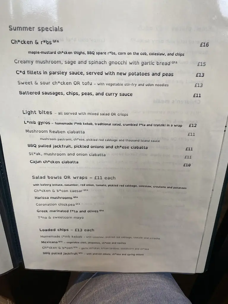 Menu_The Queen Inn_Cwmbran_image_3