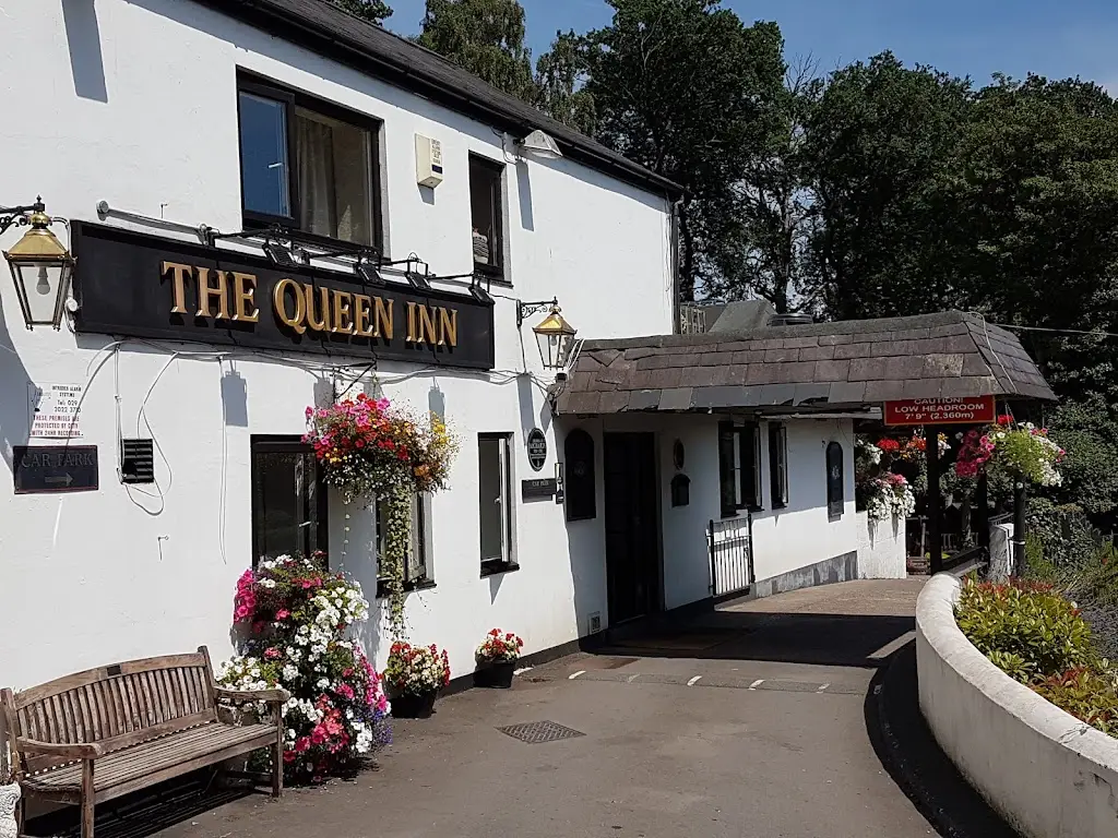The Queen Inn restaurant in Cwmbran