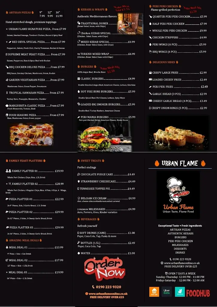 Menu_Urban flame_Bilston_image_1