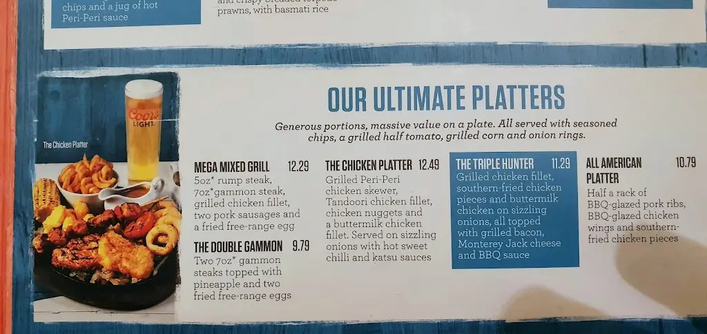 Menu_The Crow's Nest_Cwmbran_image_3