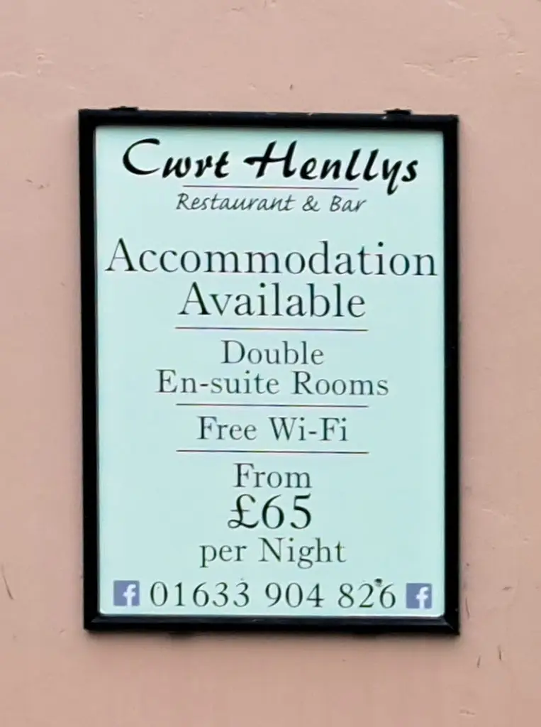 Menu_Cwrt Henllys Hotel_Cwmbran_image_4