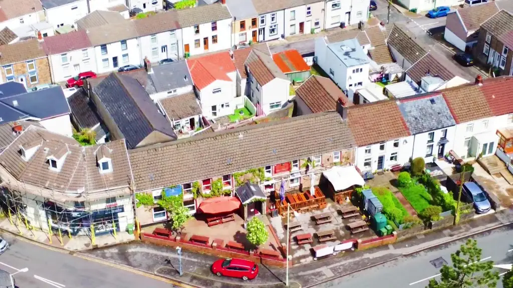 The Welsh Harp Inn restaurant in Cwmbach