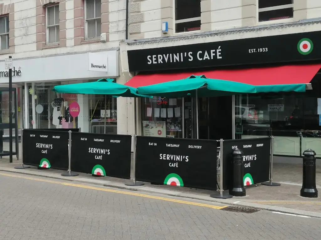 Servini's Cafe Restaurant restaurant in Cwmbach