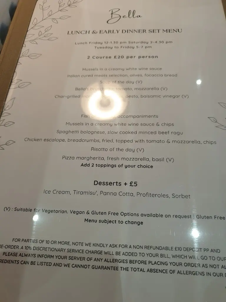 Menu_Bella Restaurant Ltd_Bilston_image_2