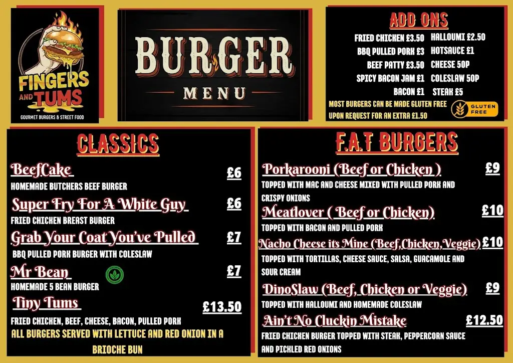 Menu_Fingers and Tums_Cwmbach_image_1