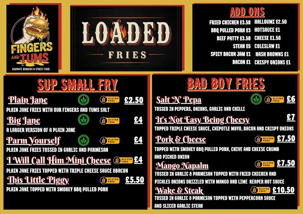 Menu_Fingers and Tums_Cwmbach_image_2