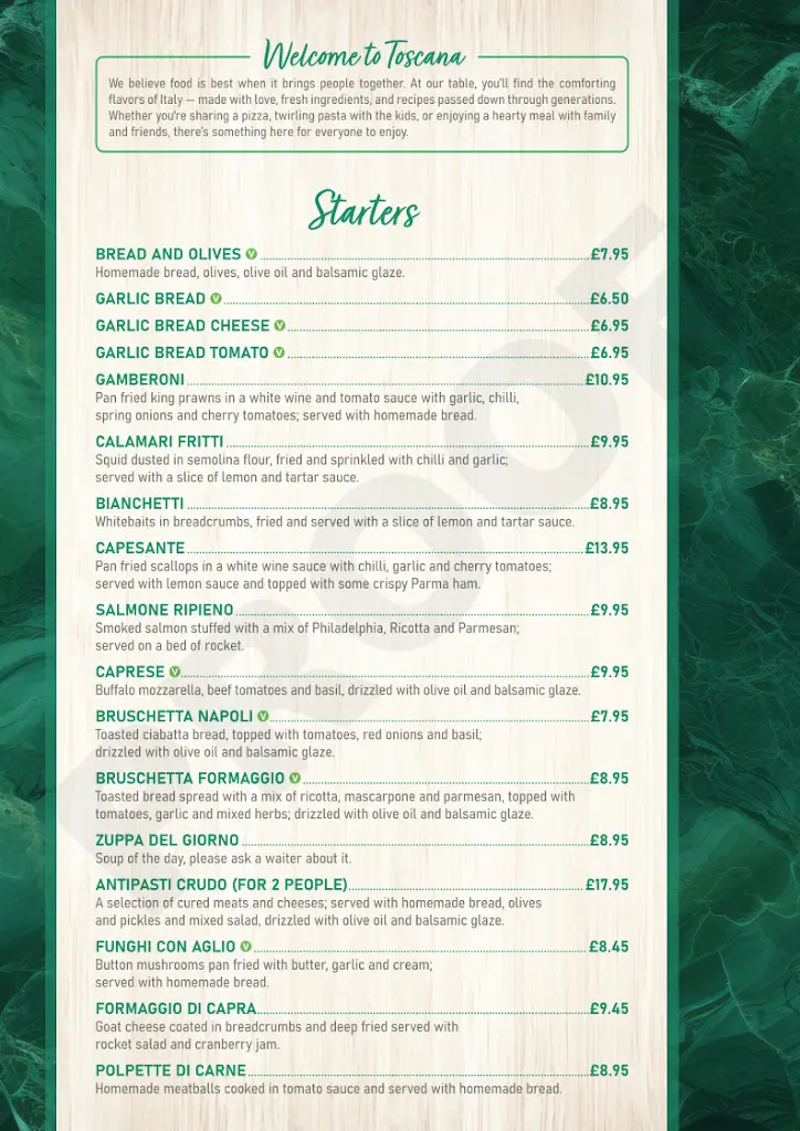 Menu_TOSCANA COWBRIDGE_Cowbridge_image_3