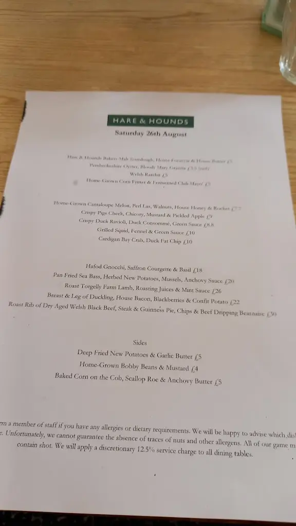Menu_Hare & Hounds_Cowbridge_image_3