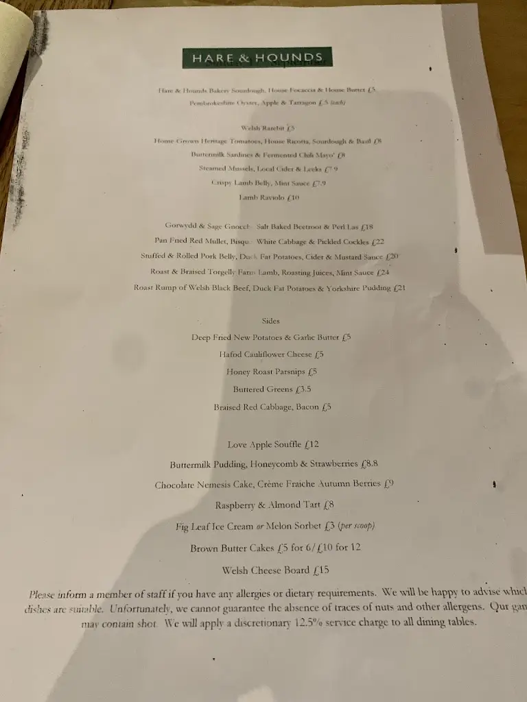 Menu_Hare & Hounds_Cowbridge_image_4