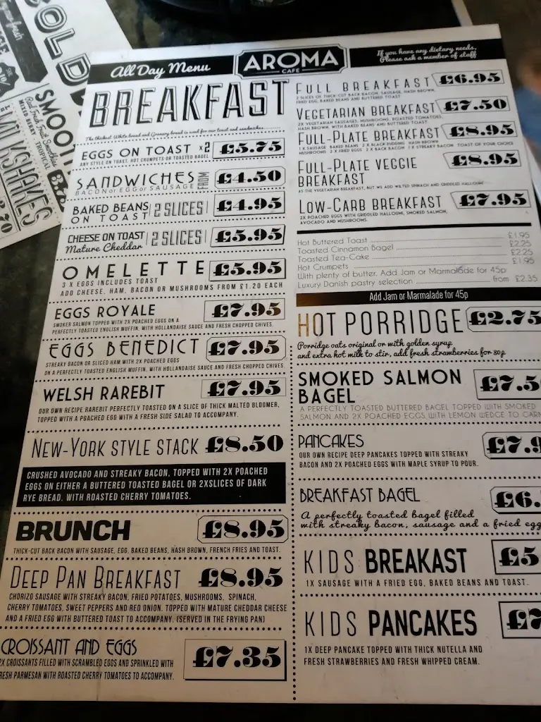 Menu_Maple & Bean_Cowbridge_image_2