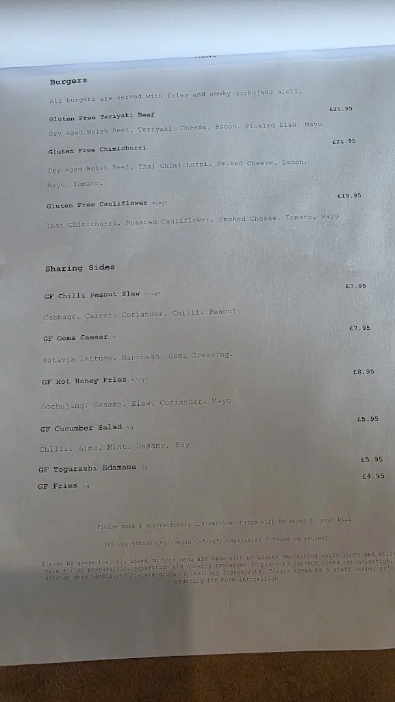 Menu_One O'clock Gate_Dinas Powys_image_1