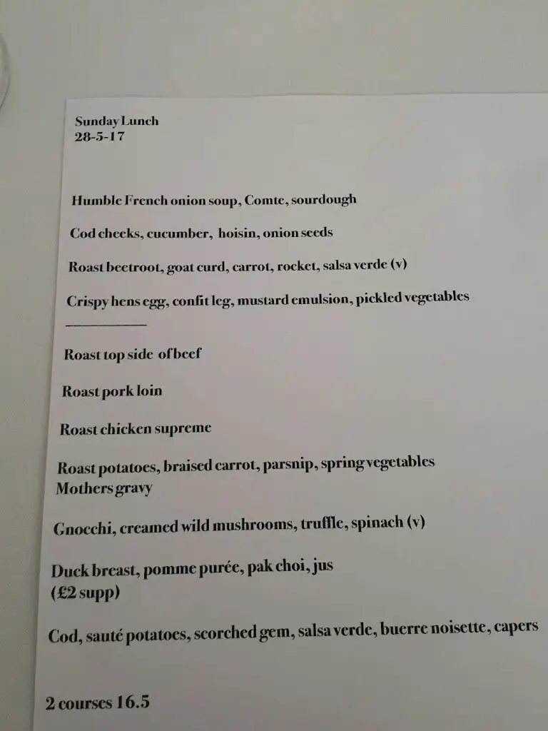 Menu_The Humble Onion_Dinas Powys_image_3
