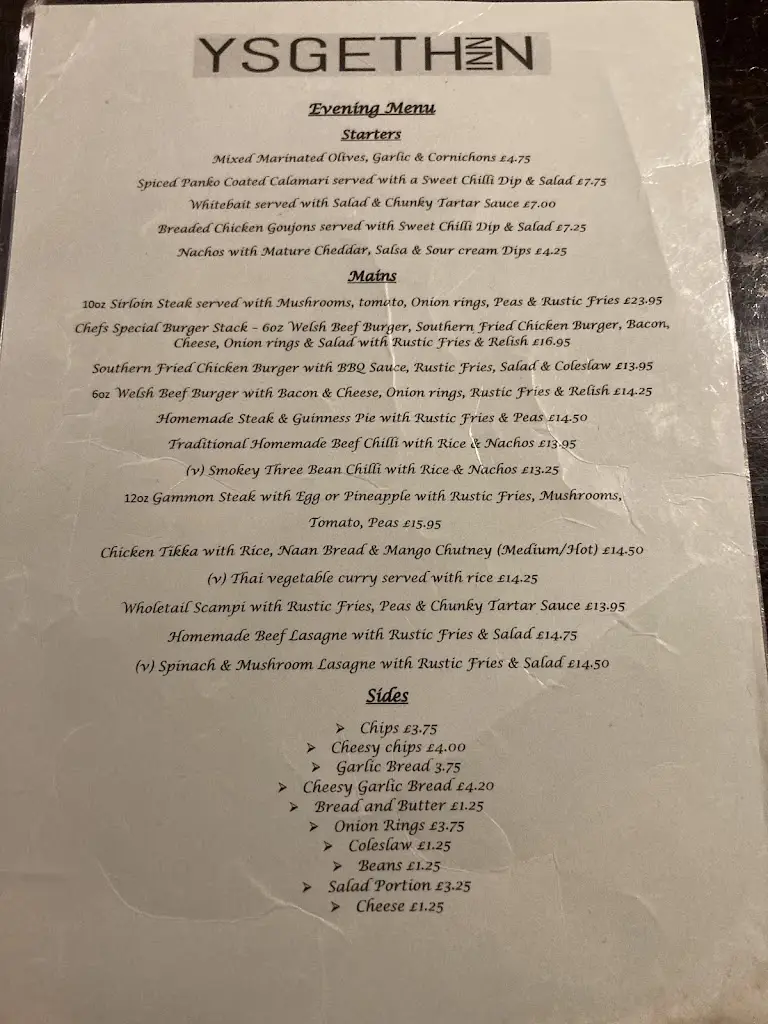 Menu_YSGETHIN INN_Dyffryn Ardudwy_image_3