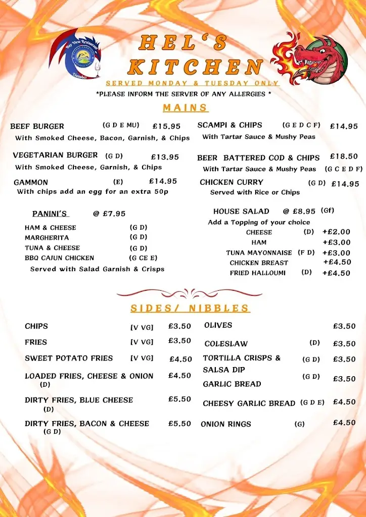 Menu_Bay View Restaurant_Dyffryn Ardudwy_image_2