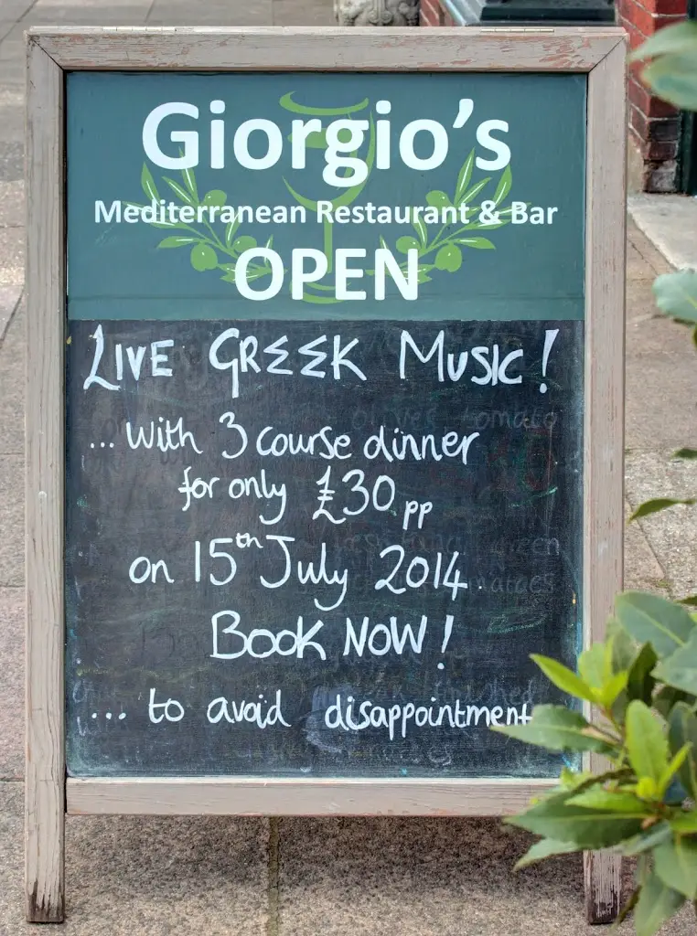 Menu_Giorgio's Mediterranean Restaurant and Bar_Bishops Waltham_image_4