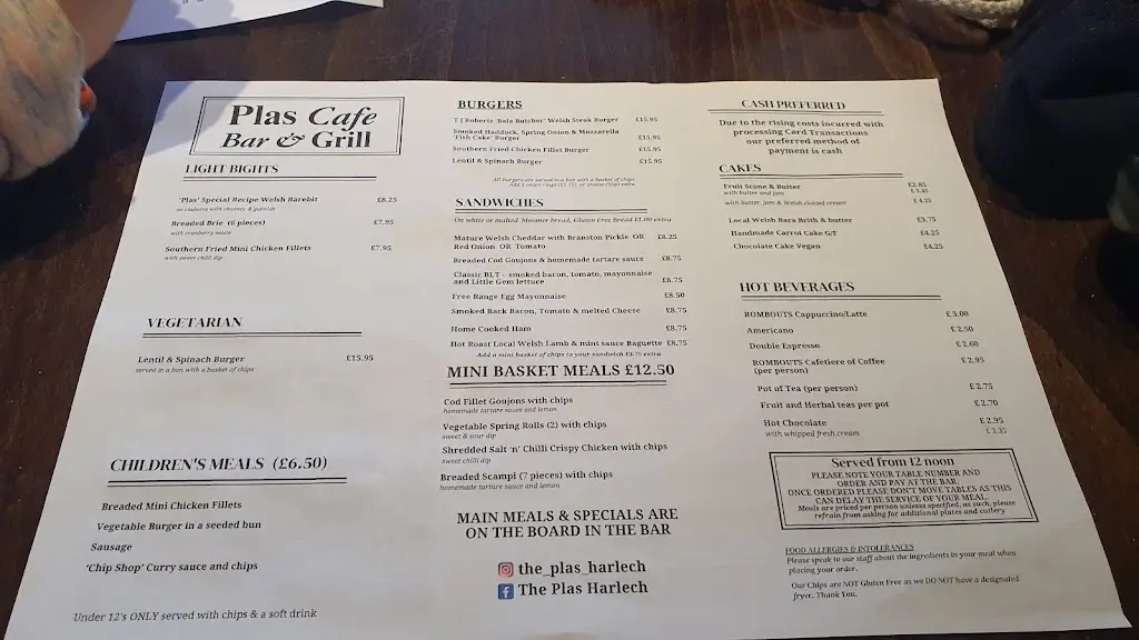 Menu_The Plas Restaurant_Dyffryn Ardudwy_image_1