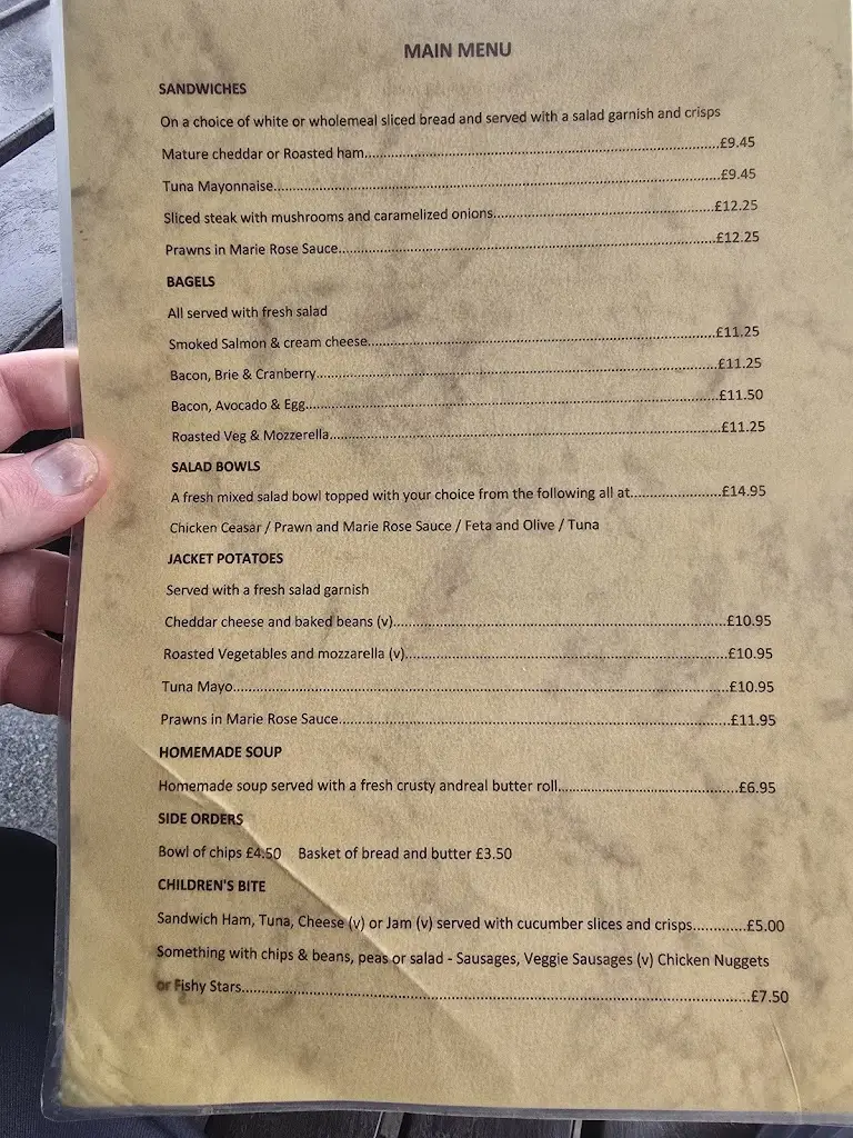 Menu_Davy Jones Locker_Dyffryn Ardudwy_image_1