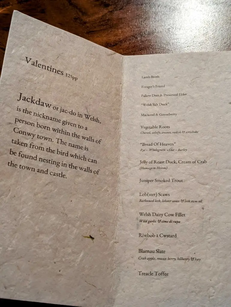 Menu_The Jackdaw_Conwy_image_2