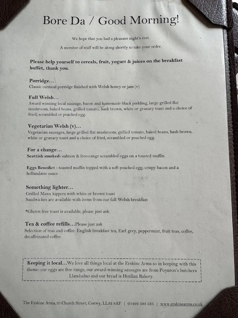 Menu_The Erskine Arms_Conwy_image_4