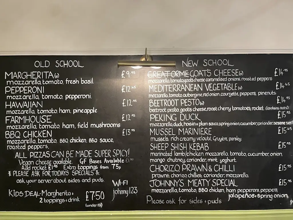 Menu_Johnny Dough's at The Bridge_Conwy_image_2