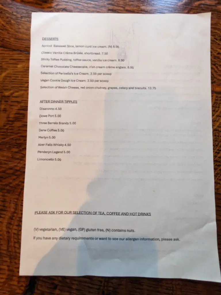 Menu_The Peppermill Conwy_Conwy_image_2