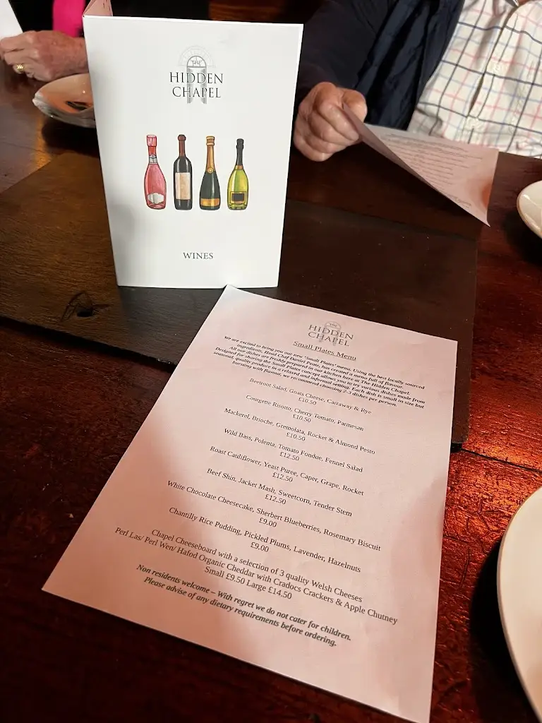 Menu_The Hidden Chapel Restaurant_Conwy_image_3