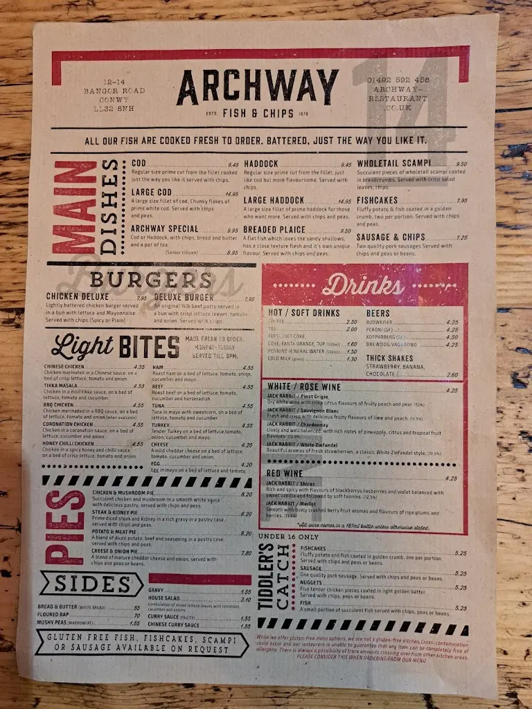 Menu_The Archway_Conwy_image_2
