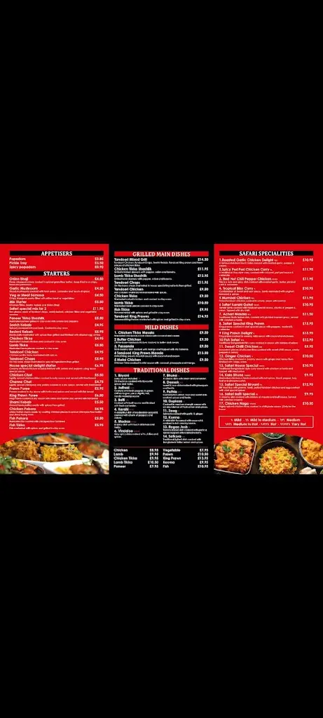 Menu_Spice Safari Restaurant & Takeaway_Conwy_image_4