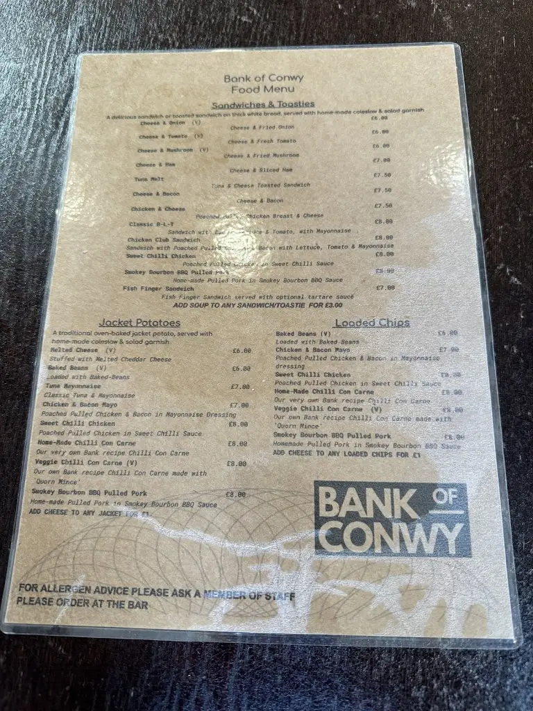 James Wood_Bank Of Conwy_Conwy_review