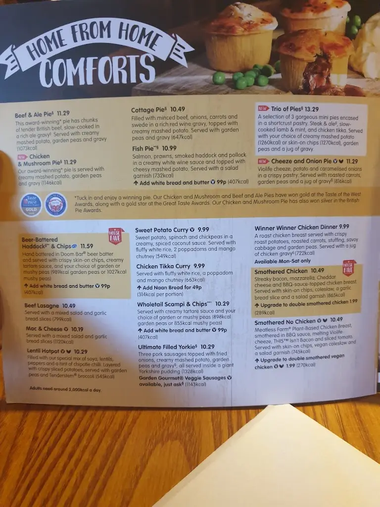 Menu_Afon Conwy Brewers Fayre_Conwy_image_3