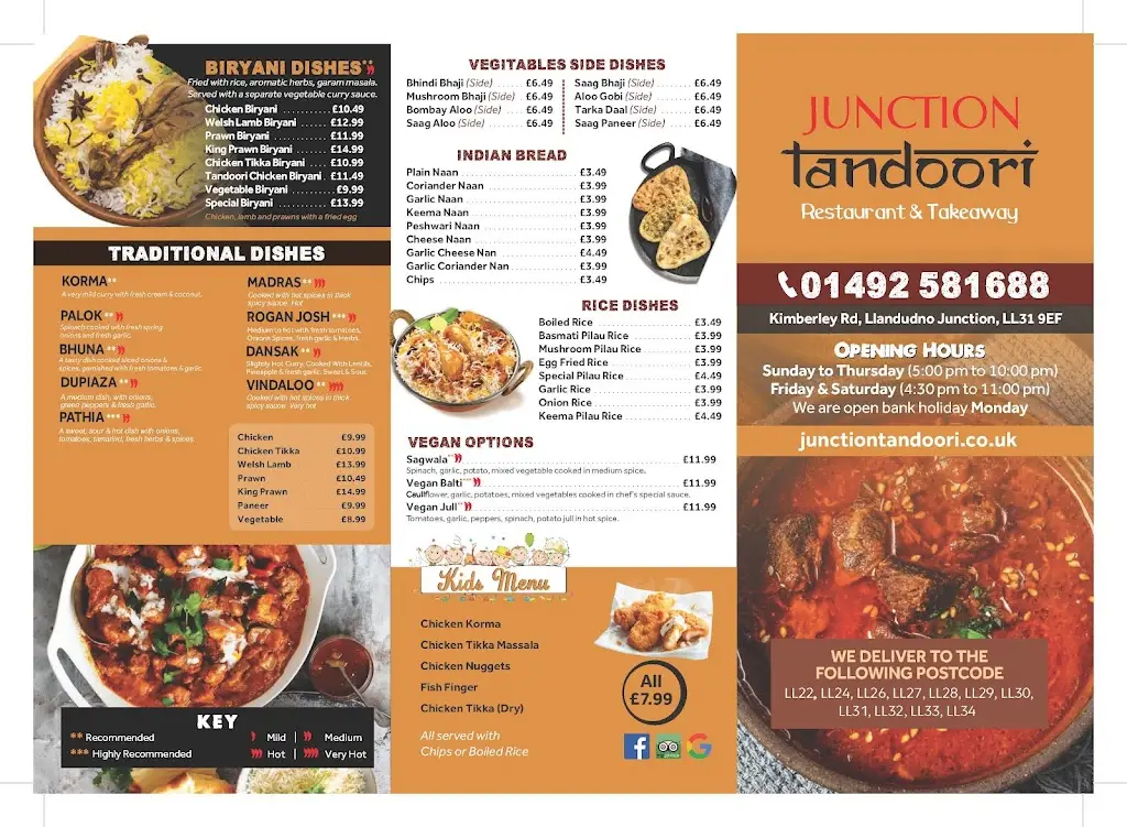 Menu_Junction Tandoori Restaurant_Deganwy_image_1