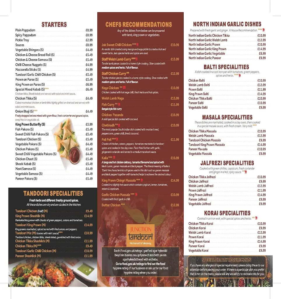 Menu_Junction Tandoori Restaurant_Deganwy_image_2