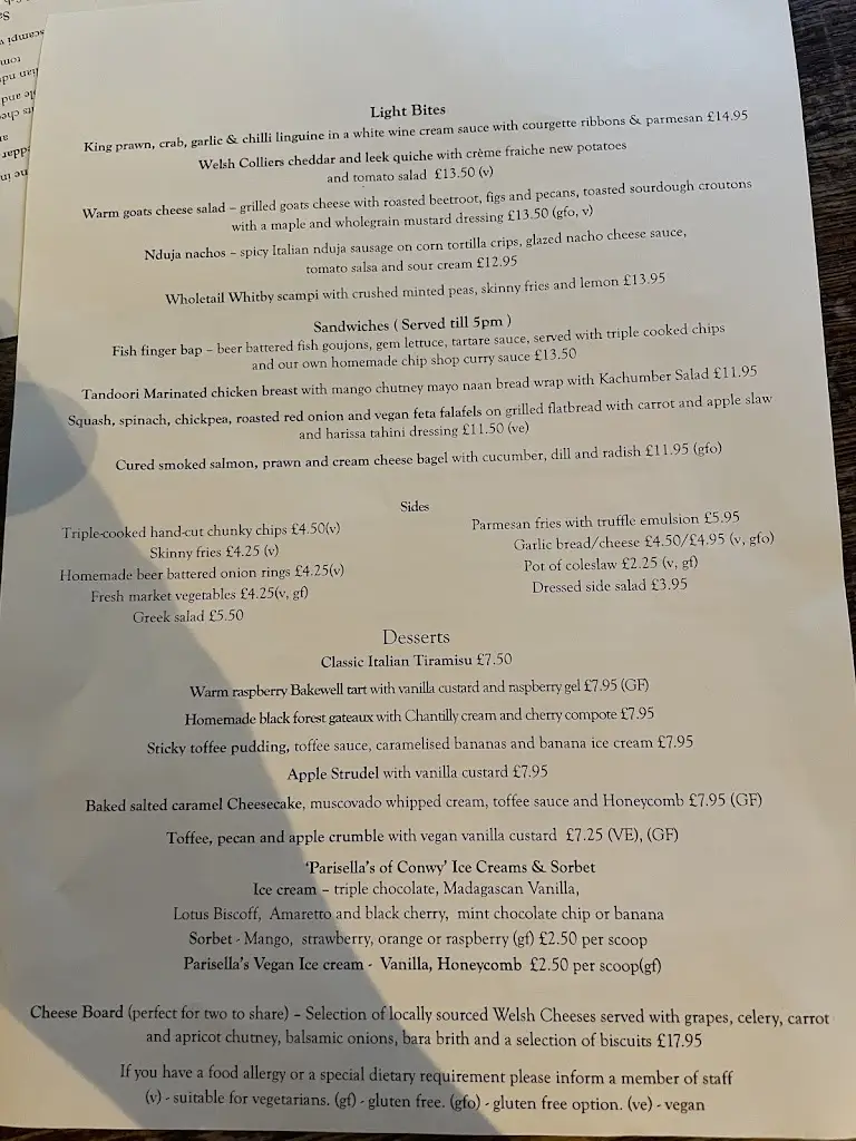 Menu_The Cottage Loaf_Deganwy_image_3