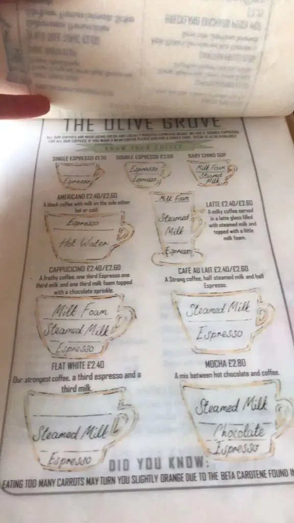 Menu_The Olive Grove_Deganwy_image_4