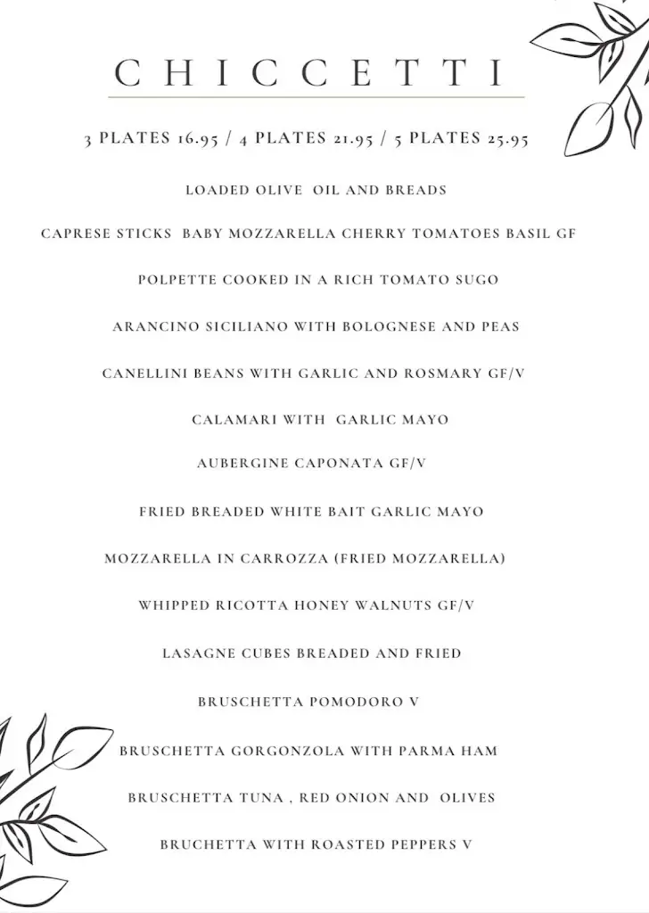 Menu_Portofino Ystrad Mynach_Gelligaer_immagine_3