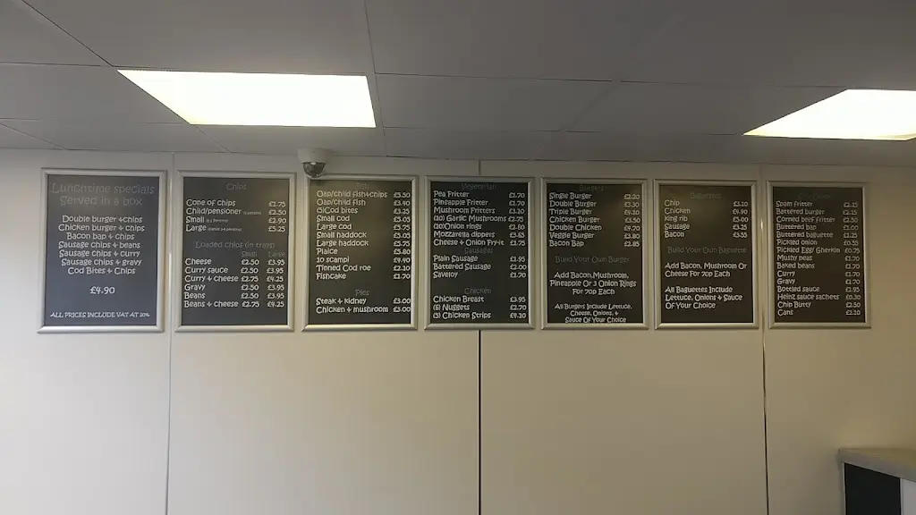 Menu_Paul's Plaice_Bishops Waltham_image_1