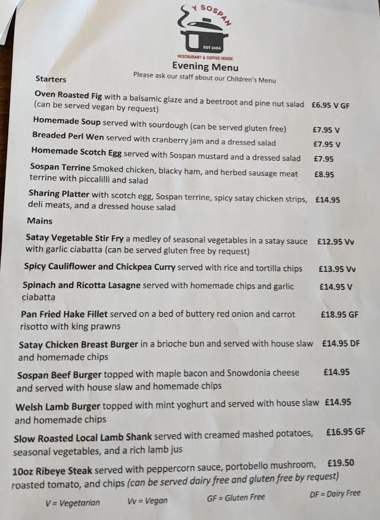 Menu_Y Sospan_Dolgellau_image_4