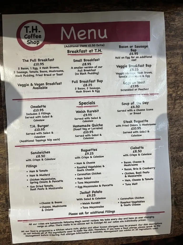 Menu_TH Roberts_Dolgellau_image_2