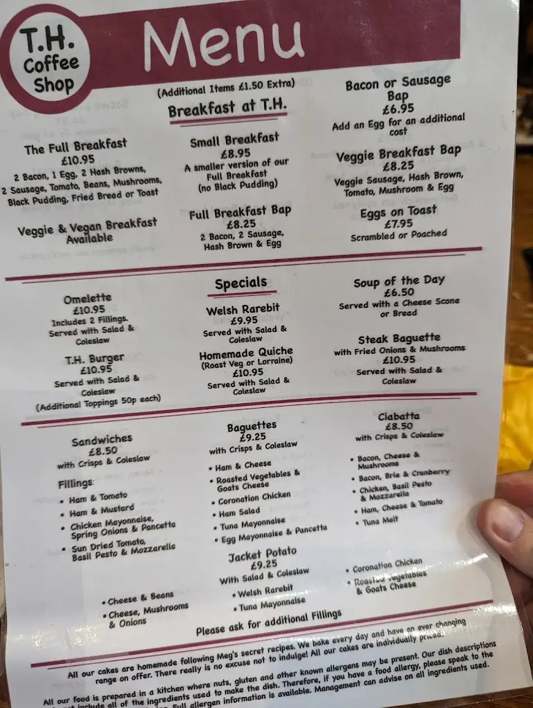 Menu_TH Roberts_Dolgellau_image_4