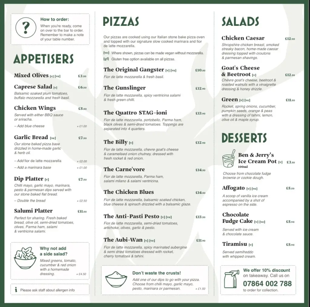 Menu_Stag Inn_Dolgellau_image_2