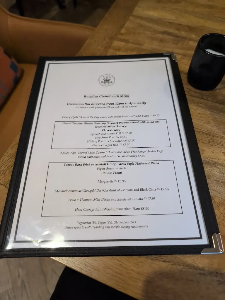 Menu_The Fork, Cork and Feathers_Dolgellau_image_3